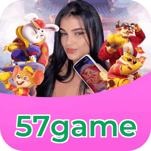 Passo a passo visual mostrando processo de download e instalação do aplicativo 57game